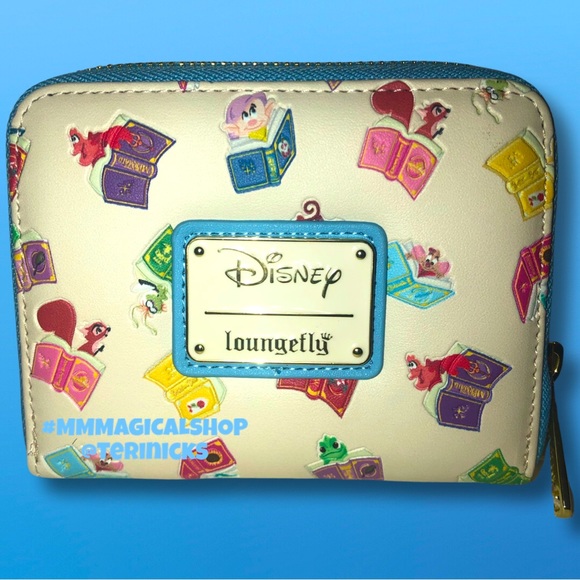 Loungefly Disney Princess Books Classics Mini Backpack&Matching Zip Wall… - Picture 7 of 9